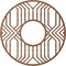 Ekena Millwork Empire Wood Fretwork Pierced Ceiling Medallion, Walnut, 32"OD x 11 3/4"ID x 3/8"T CMWP32X32X0375EPWA - alternate 2